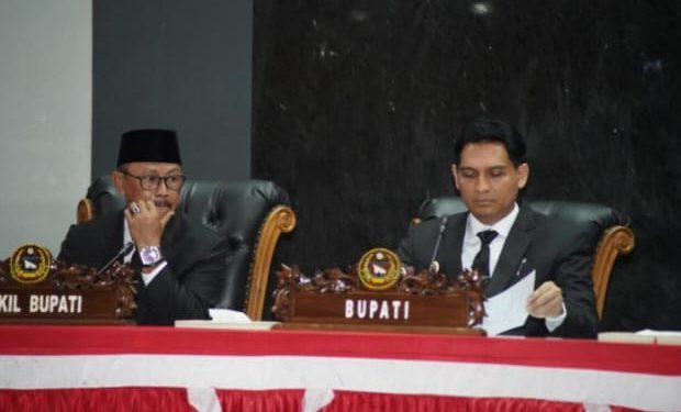 Sertijab Bupati dan Wakil Bupati Indramayu