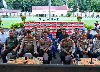 Polresta Cirebon Adakan Zoom Meeting Bersama Kapolri, Fokuskan Bantuan Sosial untuk Kelompok Rentan Ekonomi di Bulan Ramadhan 1446 H