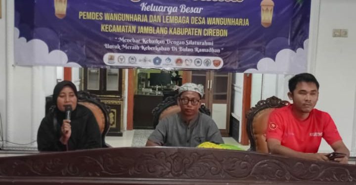 Moment Ramadhan 1446 H. Pemdes Wangunharja Gelar Bukber Bersama Ratusan Warga.