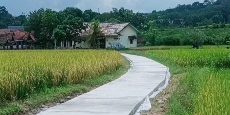 H. Joni Wijaya Berkomitmen Wujudkan Pemerataan Pembangunan Di Desa Karangmangu