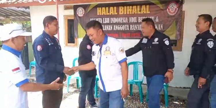 Halal Bihalal dan Arisan Terakhir LBH Indonesia Adil Bersatu di Desa Tangkil Berlangsung Penuh Hikmat