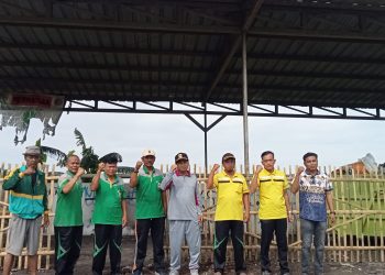 Gebrakan 100 Hari Kinerja Kuwu Absori Bangun TPS Agar Desa Kalirahayu Bebas Sampah