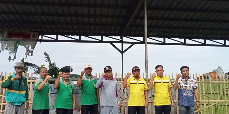 Gebrakan 100 Hari Kinerja Kuwu Absori Bangun TPS Agar Desa Kalirahayu Bebas Sampah