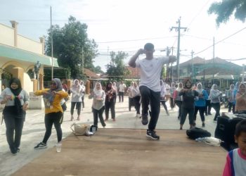 Pemerintah Desa Kedungsana Gelar Senam Sehat Bareng Warga