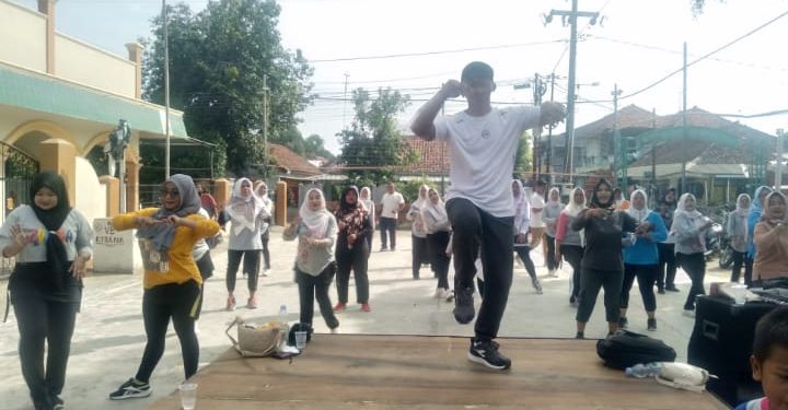 Pemerintah Desa Kedungsana Gelar Senam Sehat Bareng Warga