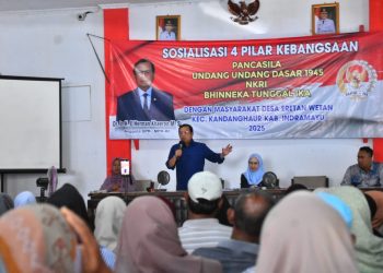 Herman Khaeron Sosialisasi Empat Pilar di Eretan Wetan Indramayu 
