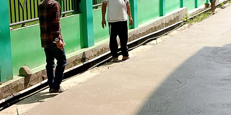 Desa Arjawinangun Kebut Program Pembangunan Betonisasi dan Pengaspalan Jalan Lingkungan 