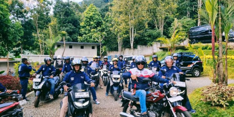 Keseruan Safari YSS Yamaha Adab Motor Bersama DABORIBO di Jagara Eco Park Kuningan