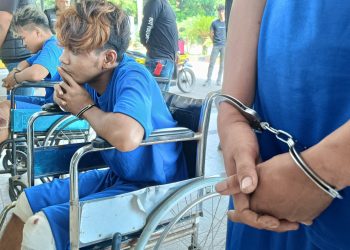Dua Begal Sadis di Dor, Bersama Penadahnya Digelandang ke Mapolres Indramayu 