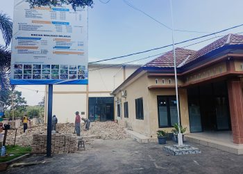 Pemdes Putat Gelar Kegiatan Rehabilitasi Kantor Polindes