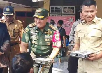 Sasar SDN 3 Kenanga, Dandim Indramayu: Ditargetkan Miliki 90 Dapur Mitra MBG