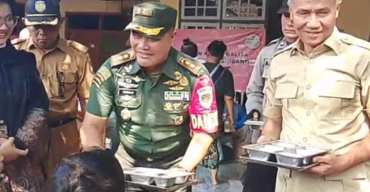 Sasar SDN 3 Kenanga, Dandim Indramayu: Ditargetkan Miliki 90 Dapur Mitra MBG