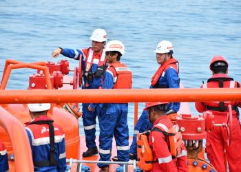 Pastikan Proses Transfer Crude dan Produk Aman di Jalur Laut, GM Kilang Balongan SWAT ke SPM