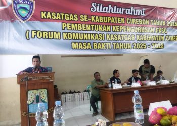 Silaturahmi Kasatgas Se-kabupaten Kabupaten Cirebon Tahun 2025 Sekaligus Pembentukan Pengurusan FK3C Masa Bakti 2025-2028