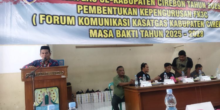 Silaturahmi Kasatgas Se-kabupaten Kabupaten Cirebon Tahun 2025 Sekaligus Pembentukan Pengurusan FK3C Masa Bakti 2025-2028