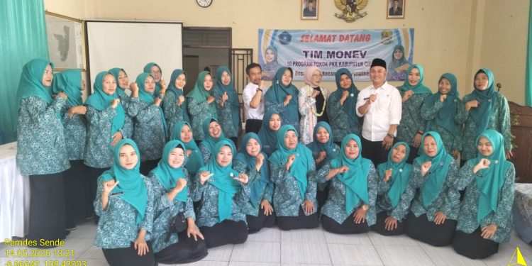 TP.PPK Desa Sende Sambut Hangat Tim Monev Pelaksanaan 10 Program Pokok PKK dan LPMD Tingkat Kabupaten Cirebon 