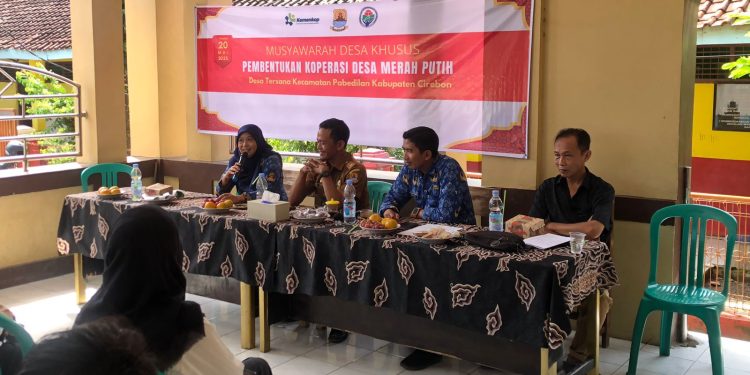 Pemdes Tersana Gelar Musdesus Koperasi Merah Putih