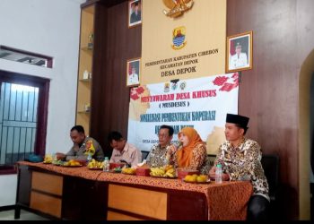Pembentukan Koperasi Merah Putih Desa Depok Berjalan Tertib dan Lancar