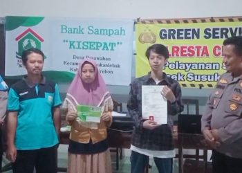Polsek Susukanlebak Launching Program Inovasi Green Service di Desa Pasawahan