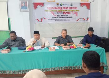 Pemdes Mulyasari Gelar Musdesus Koperasi Merah Putih