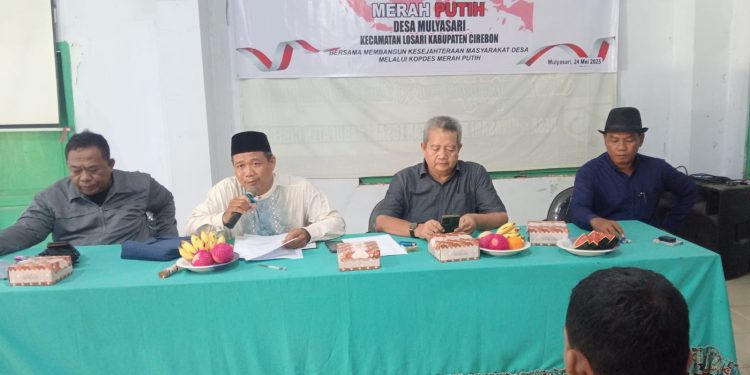 Pemdes Mulyasari Gelar Musdesus Koperasi Merah Putih