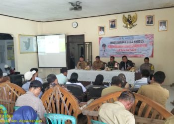 Diharapkan Mampu Bawa Dampak Positif, Pemdes Sende Gelar Musdesus Pembentukan Kopdes Merah Putih 