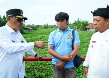 Pemkab Indramayu Segera Normalisasi Saluran Sungai Maja