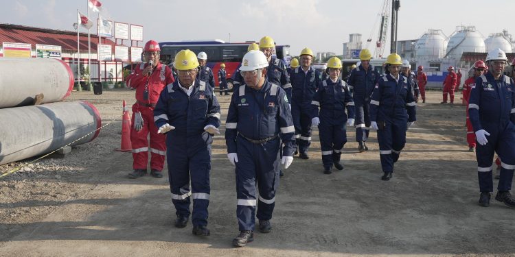 Beri Dukungan Penuh, Indonesia Infrastructure Finance Tinjau Progres Pembangunan Jetty Polytama