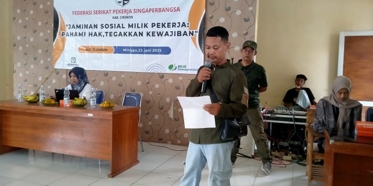 Anggota FSPS Kabupaten Cirebon Dapatkan Pemahaman Melalui Sosialisasi BPJS Kesehatan dan BPJS Ketenagakerjaan 