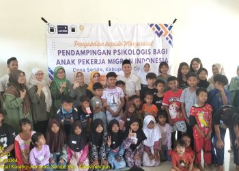 Suma, SM Kuwu Desa Sende Sambut Hangat Kegiatan Pendampingan Anak PMI Yang Diselenggarakan Unisba 