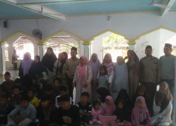 Sinergisitas Pemdes Tersana Dengan DKM Mesjid Jami Darus Salam Dalam Memeriahkan 10 Muharam 1447 H 