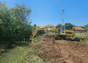 Mulai dari Hilir Desa Japura Lor, BBWS Cimancis Normalisasi Sungai Singaraja