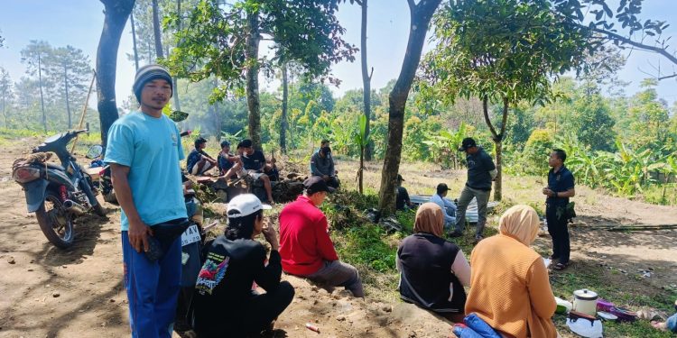 Gali Potensi, Karang Taruna Desa Sangkanerang Mulai Menata Lahan Bumi Perkemahan
