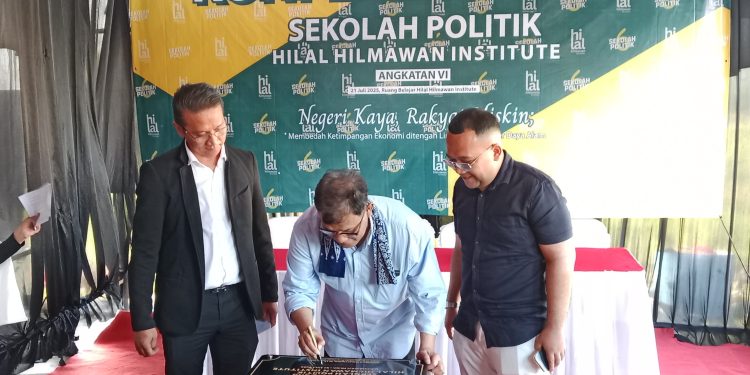 Sekolah Politik Hilal Hilmawan Institute Diresmikan