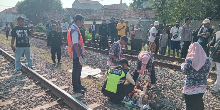 Tragis, dalam Hitungan Jam Dua Wanita Meninggal Tertemper Kereta Api di Dua Lokasi Berbeda di Indramayu