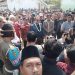 Masyarakat Sepanjang Kecamatan Losari Sambut Bupati dan Wakil Bupati Cirebon Di Acara Mudun Bareng di Desa Tawangsari