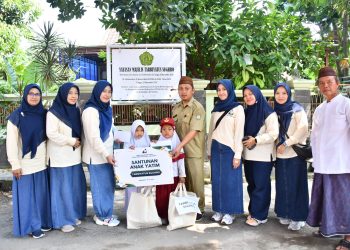 Tebar Kebaikan, PWP Kilang Balongan Santuni Anak Yatim di Indramayu