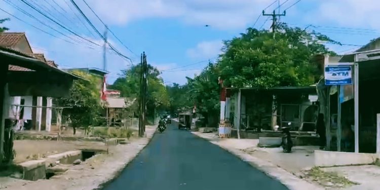 Jalan Nanggela Mulus, Pekerjaan Ruas Halimpu – Wangkelang Upaya Tingkatkan Perekonomian Warga