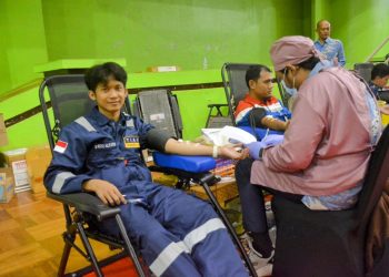 Sumbangkan Darah Selamatkan Kehidupan, Ratusan Perwira Ikuti Aksi Donor Darah