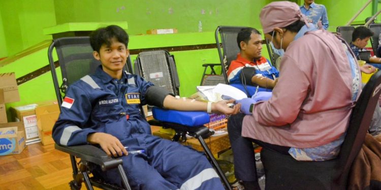 Sumbangkan Darah Selamatkan Kehidupan, Ratusan Perwira Ikuti Aksi Donor Darah