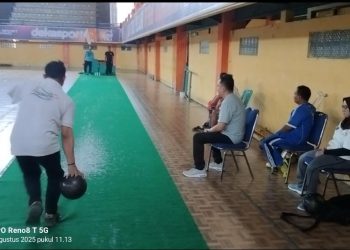 Semangat HUT ke- 80 RI, PacuTenping Bowling NPCI Indramayu Terus Berlatih