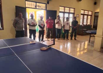 Peringati HUT RI ke 80 2025 Pemdes Pabedilan kulon Gelar Kuwu Cup Tenis Meja