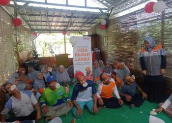 Puluhan Lansia Binaan Rumah Zakat Rayakan HUT Kemerdekaan RI