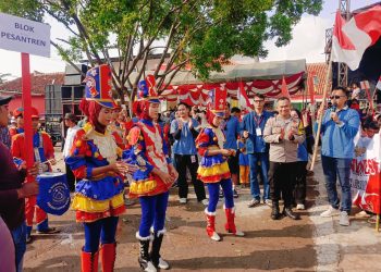 Semarak Karnaval, Ribuan Masyarakat Desa Leuwidinding Rayakan Kemerdekaan RI Ke 80 Tahun