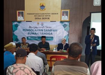 Kuwu Abdul Khalim Ajak Seluruh Warganya Ciptakan Lingkungan Bersih dan Sehat.