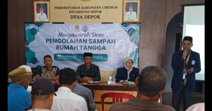 Kuwu Abdul Khalim Ajak Seluruh Warganya Ciptakan Lingkungan Bersih dan Sehat.