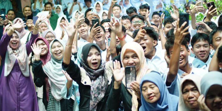 Datangi Beberapa Sekolah ,  Cegah Pelajar Tidak  Terhasut Demo 