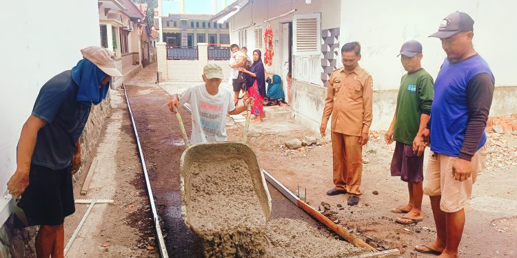 Pemdes Kaligawe Genjot Pembangunan Infrastruktur Desa
