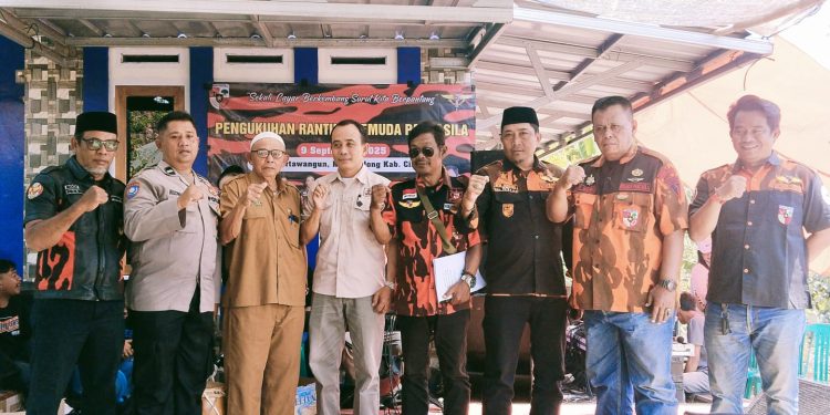 Pemuda Pancasila Kecamatan Sedong Gelar Pengukuhan Ranting Pemuda Pancasila Desa Kertawangun