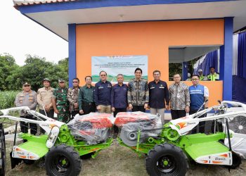 Dukung Ketahanan Energi dan Pangan, SKK Migas dan Pertamina EP Resmikan Jaringan Irigasi dan Jalan Usaha Tani di Indramayu 